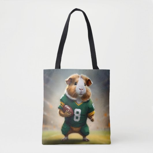 Football-cavia, Tote Bag (Voorkant)