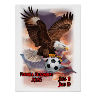 Football Celebration 2026 on a Perfect Poster