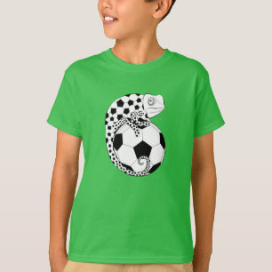 Football Chameleon T-shirt