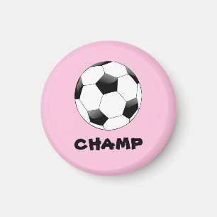 Football Champ Badge Magneet