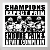 Football Champions Poster (Voorkant)