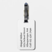 Football Cheer Cheerleader Bag Label Bagagelabel (Achterkant verticaal)