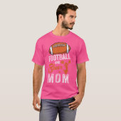 Football Cheer Moeder Middelbare School Cheerleade T-shirt (Voorkant volledig)