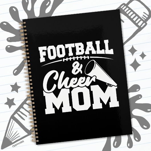 Football Cheer Moeder Middelbare School Sport Chee Planner