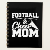 Football Cheer Moeder Middelbare School Sport Chee Planner (Voorkant)