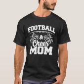 Football Cheer Squad School Sport Spelletjes Trots T-shirt (Voorkant)