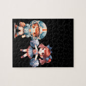 Football & Cheerleader Jigsaw Puzzel (Horizontaal)
