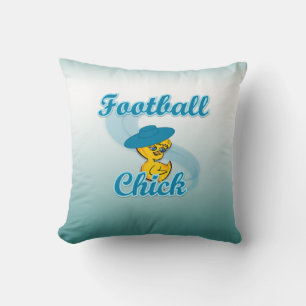 Football Chick #3 Kussen