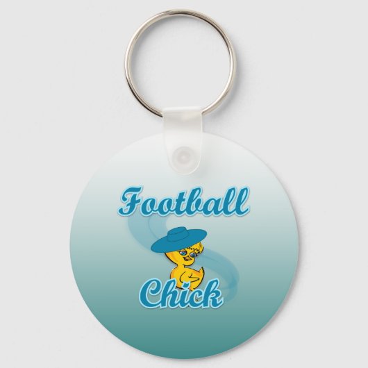 Football Chick #3 Sleutelhanger (Voorkant)
