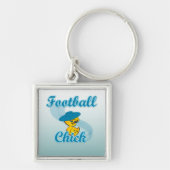 Football Chick #3 Sleutelhanger (Voorkant)