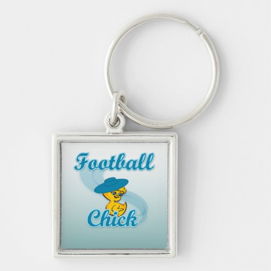 Football Chick #3 Sleutelhanger (Voorkant)
