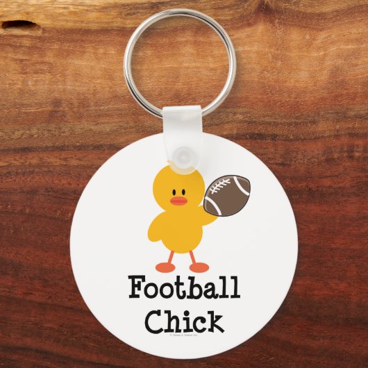 Football Chick Sleutelhanger (Voorkant)