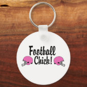 Football Chick. Sleutelhanger (Voorkant)