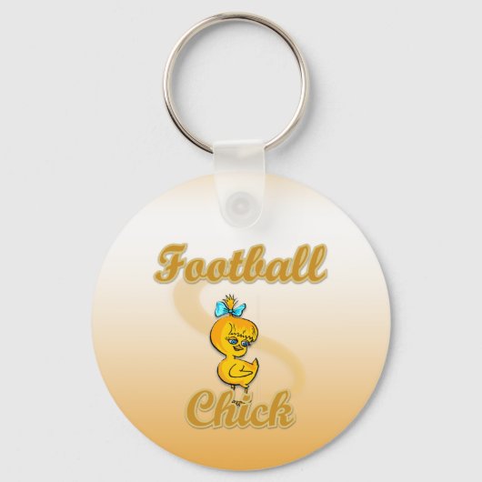 Football Chick Sleutelhanger (Voorkant)