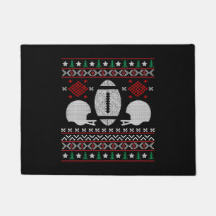 FOOTBALL CHRISTMAS DEURMAT