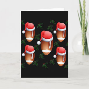 FOOTBALL CHRISTMAS FEESTDAGEN KAART