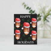 FOOTBALL CHRISTMAS FEESTDAGENKAART (Staand voorkant)