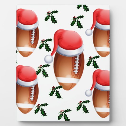 FOOTBALL CHRISTMAS FOTOPLAAT (Voorkant)