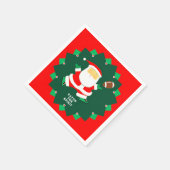 Football Christmas Holiday Party Servet (Hoek)