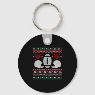 FOOTBALL CHRISTMAS SLEUTELHANGER