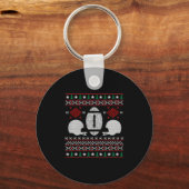 FOOTBALL CHRISTMAS SLEUTELHANGER (Voorkant)