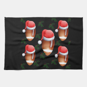 FOOTBALL CHRISTMAS THEEDOEK