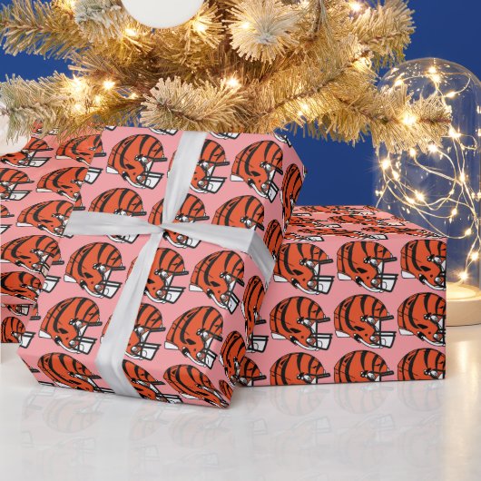 FOOTBALL CINCINNATI CHRISTMAS WRAPPING PAPER CADEAUPAPIER (Feestdagen)