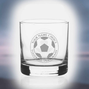 Football Club Supporter Whisky Glas