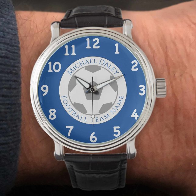 Football Club Supporter's Personalized Fan Horloge (Creator heeft geüpload)