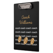 Football Coach - Aangepast klembord (Links)