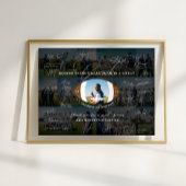Football Coach Appreciation Collage Team Signature Poster
