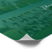 Football Coach Appreciation Collage Team Signature Poster (Hoek)