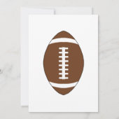 Football Coach Best Ever Custom Foto Hartelijk dan Bedankkaart (Achterkant)