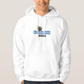 Football Coach Blauw en Wit - SRF Hoodie (Voorkant)