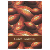 Football Coach Klembord (Achterkant)