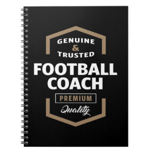 Football Coach Logo Cadeauideeën Notitieboek