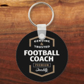 Football Coach Logo Cadeauideeën Sleutelhanger (Voorkant)