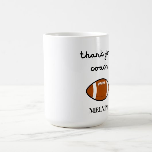 Football Coach Mok, Bedankt Cadeau voor Sport Coac Koffiemok (Center)