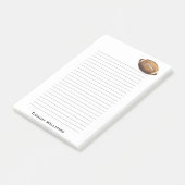 Football Coach Naam toevoegen 4 x 6 Post-it® Notes (Schuin)