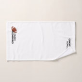 Football coach op maat handdoek (Handdoek)