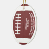 Football Coach Ornament Christmas Thank You Team (Links)