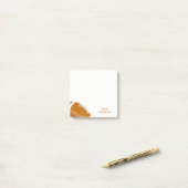 Football Coach persoonlijke Waterverf Trendy Post-it® Notes (Op bureau)