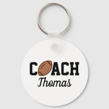 Football Coach Player Ball Design Typografie Name