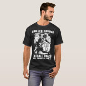 Football Coach Quotes Game Player Training Field T-shirt (Voorkant volledig)