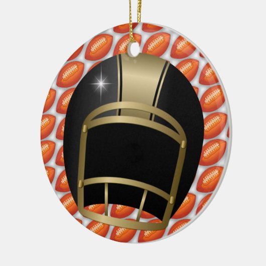 Football Coach - SRF Keramisch Ornament (Links)