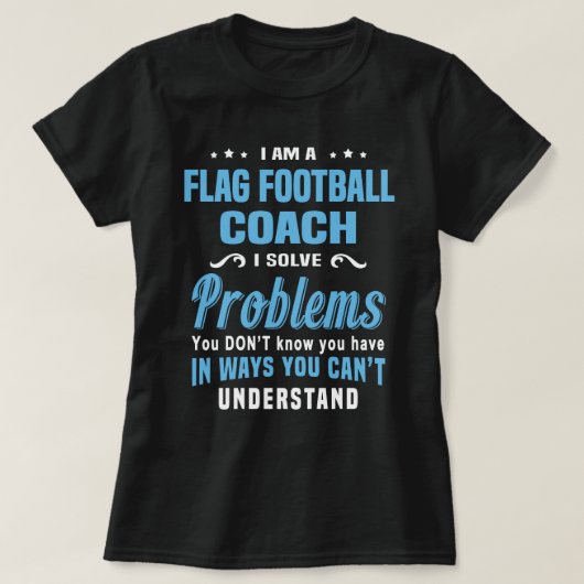 Football coach t-shirt (Design voorkant)