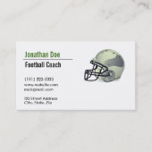 Football Coach Visitekaartje (Voorkant)