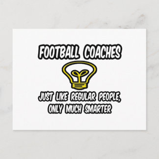 Football coaches...gewone mensen, alleen slimmer briefkaart