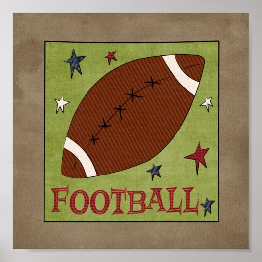 Football (Collectie van porties) Poster (Voorkant)