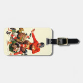 Football College Bagagelabel (Voorkant horizontaal)